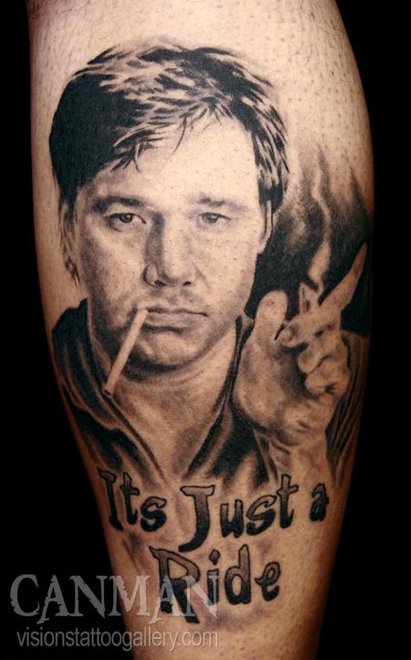 Canman - Bill Hicks Portrait 